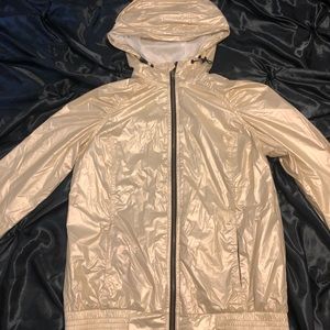 Gold windbreaker